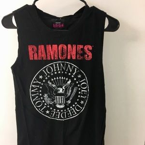 Ramones graphic band tank